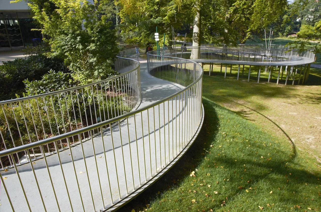 Passerelle pietonne - Zoo de Mulhouse