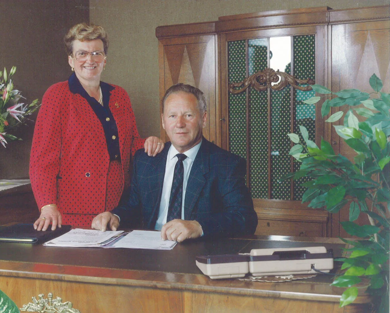 Marthe et Albert FEHR