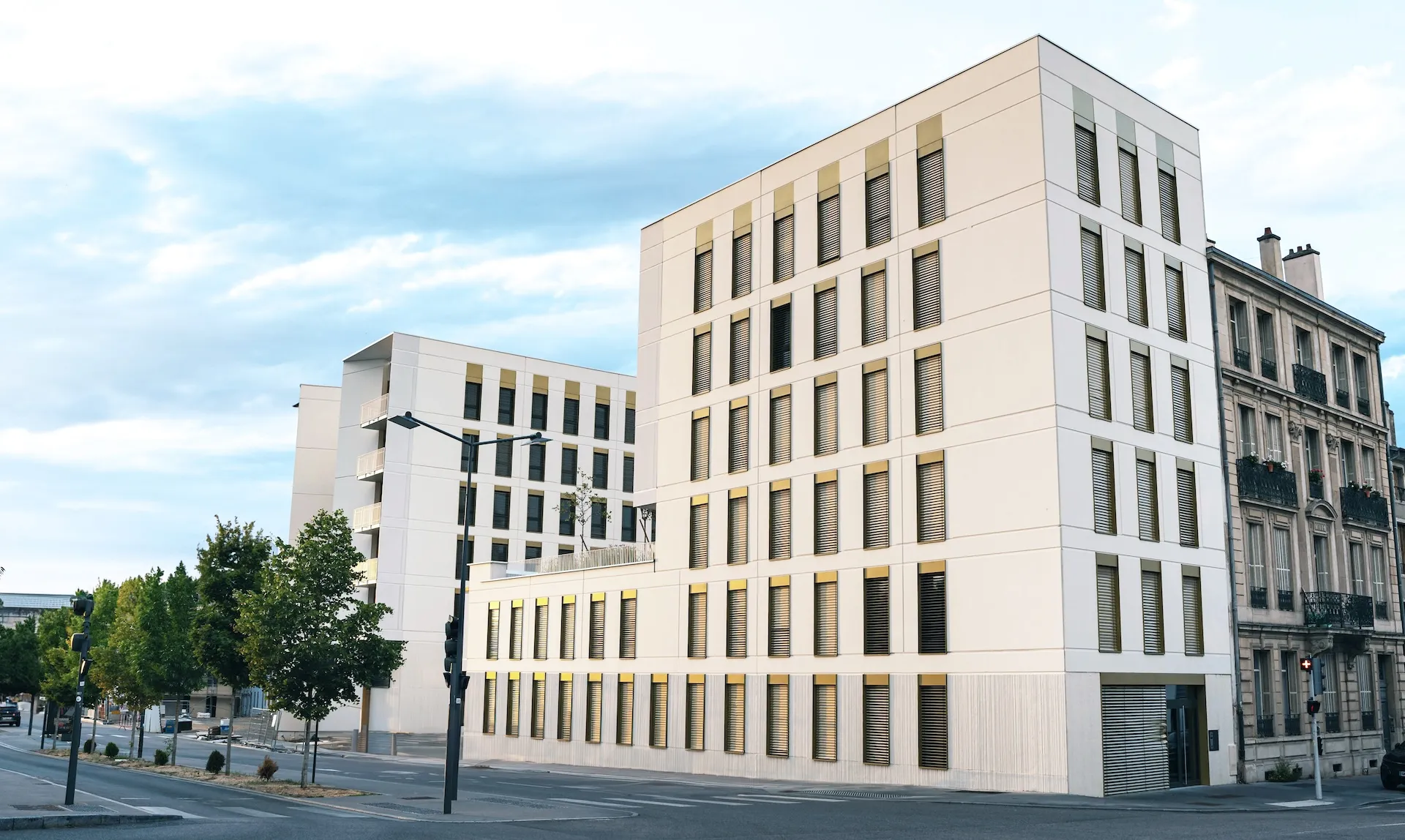 Thermowand, die Doppelwand mit Dämmung - Thermofassade