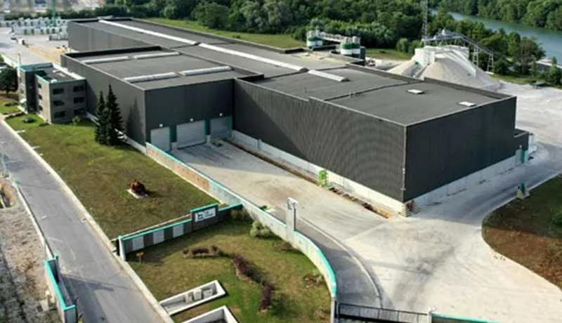 Industrial plant opened at Vernou
