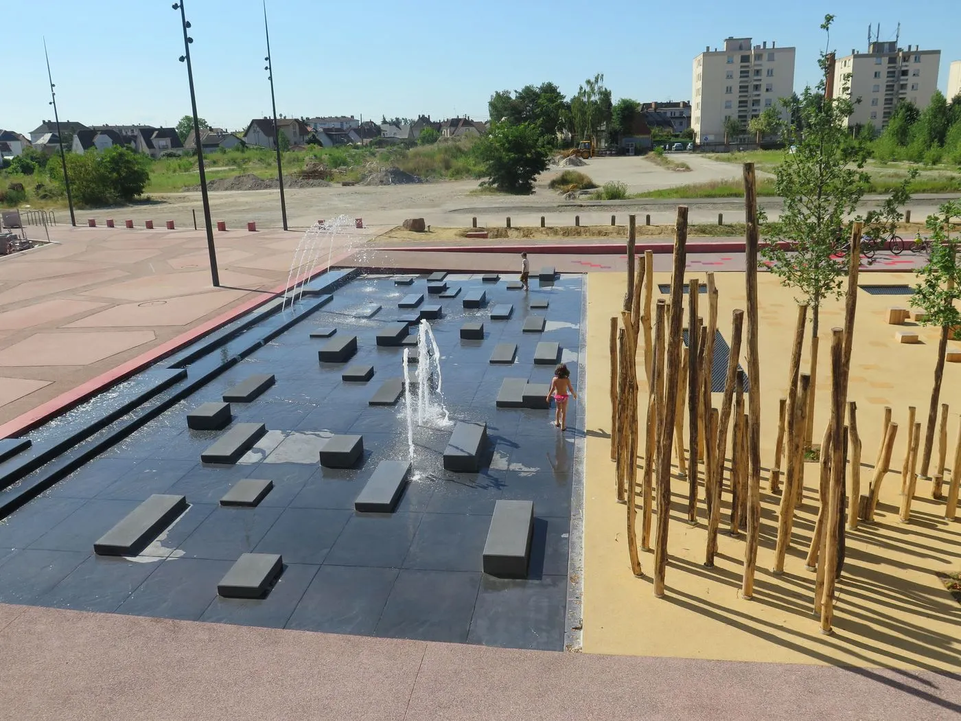 Béton teinté dans la masse