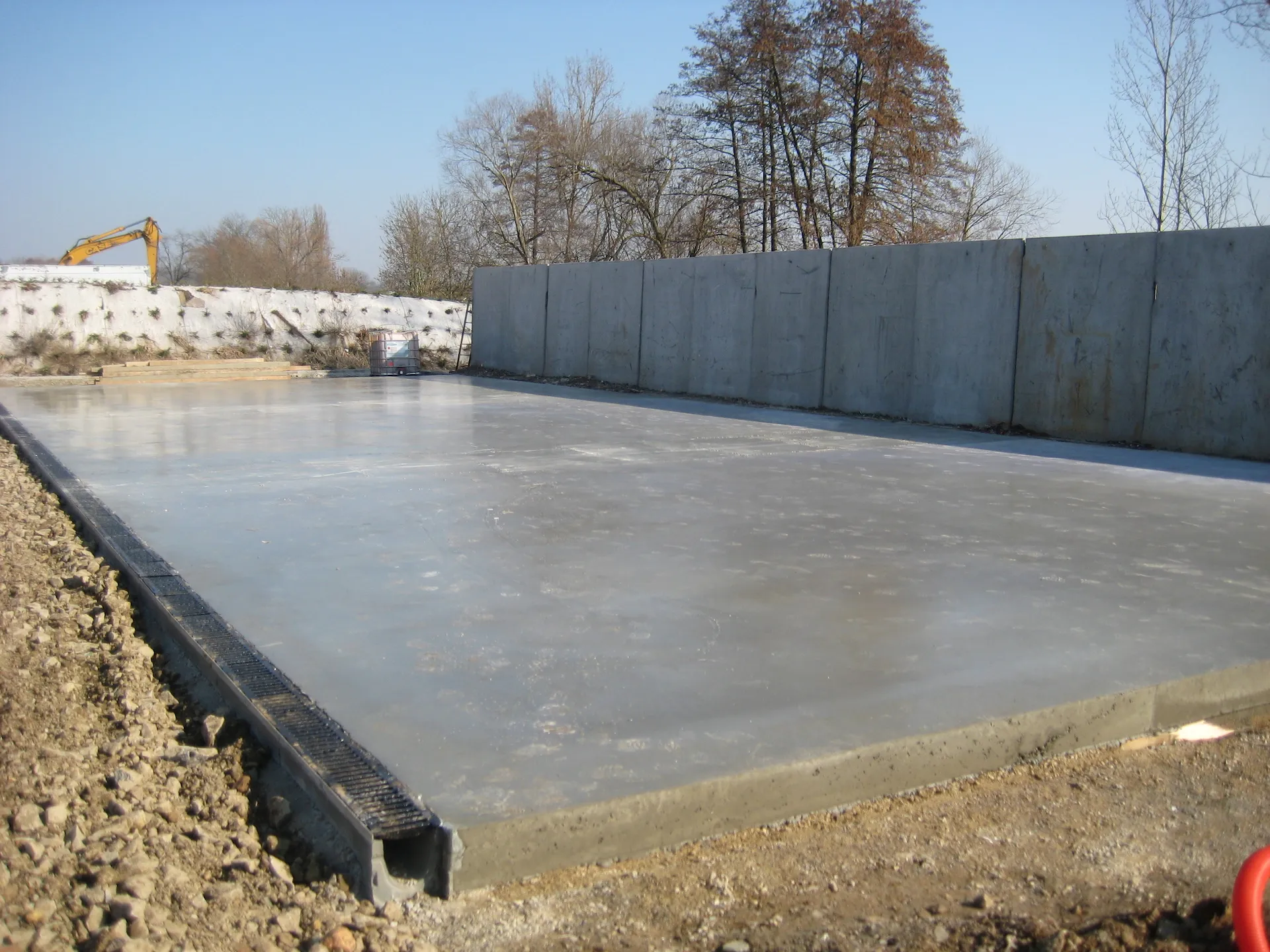 Dallage béton