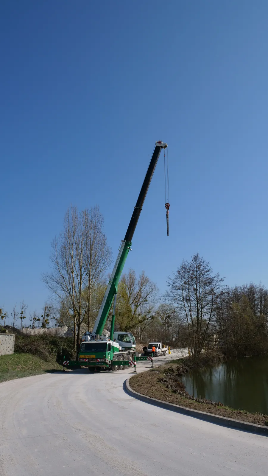Double-winch crane 65T | FEHR Group