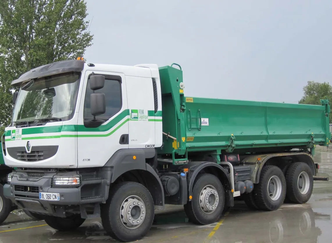 4-axle twin-tipper truck | FEHR Group