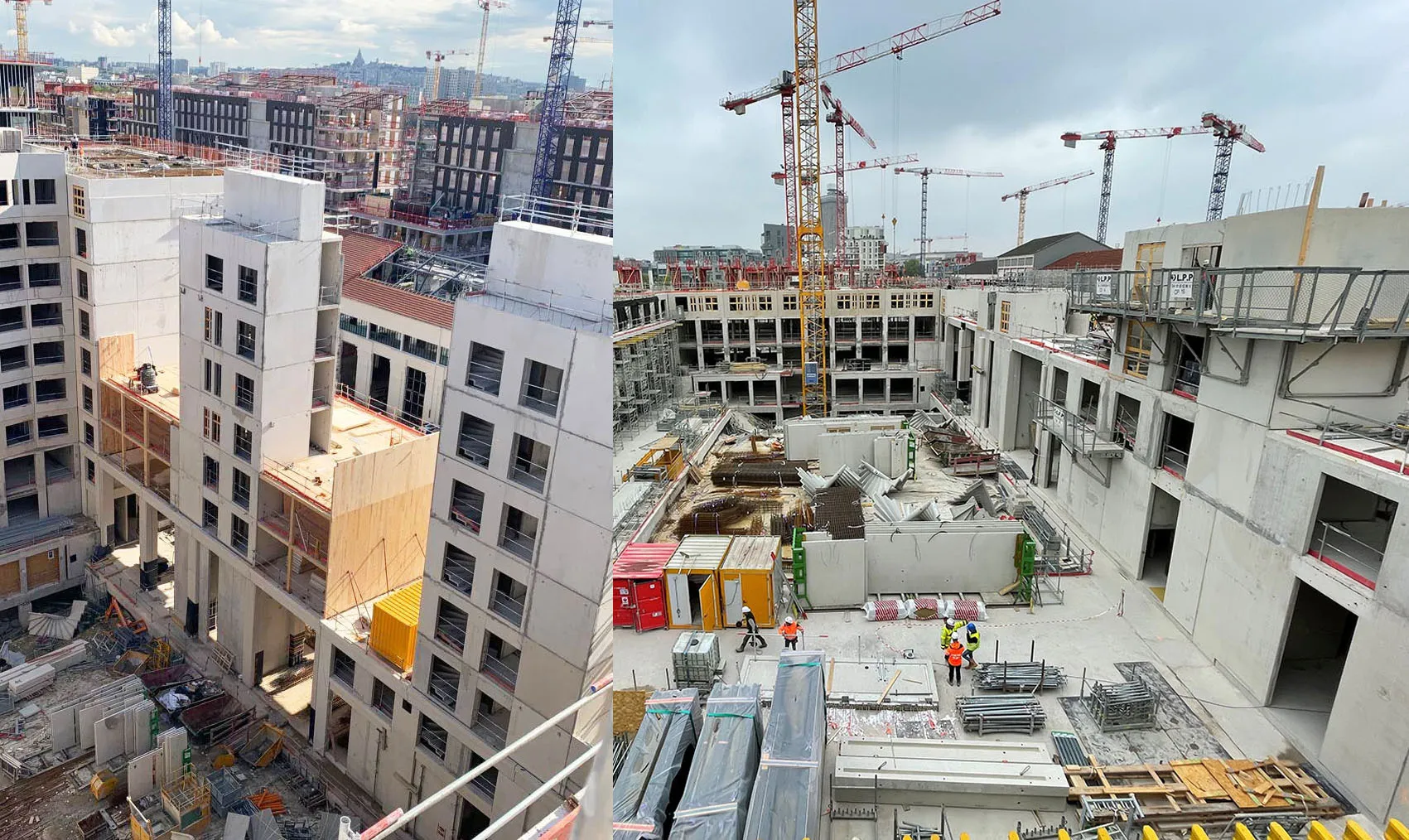 Precast wall : reduces costs and construction times