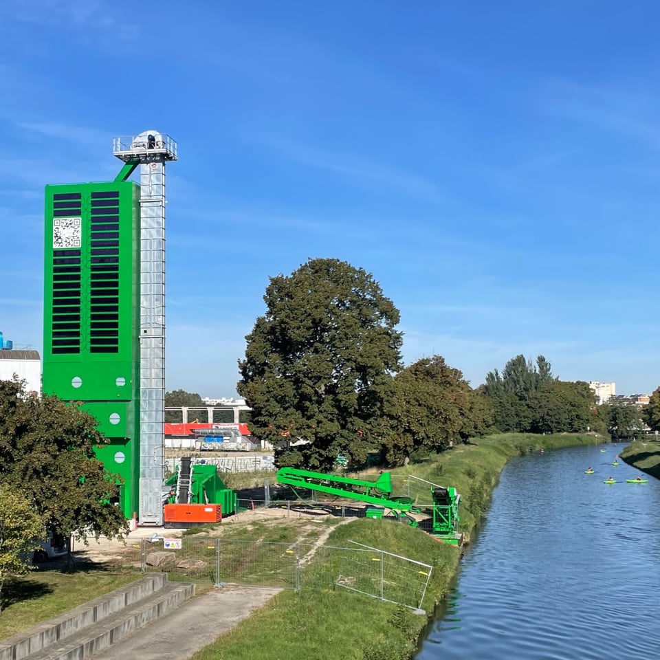 Notre distributeur autonome béton est installé à Strasbourg !