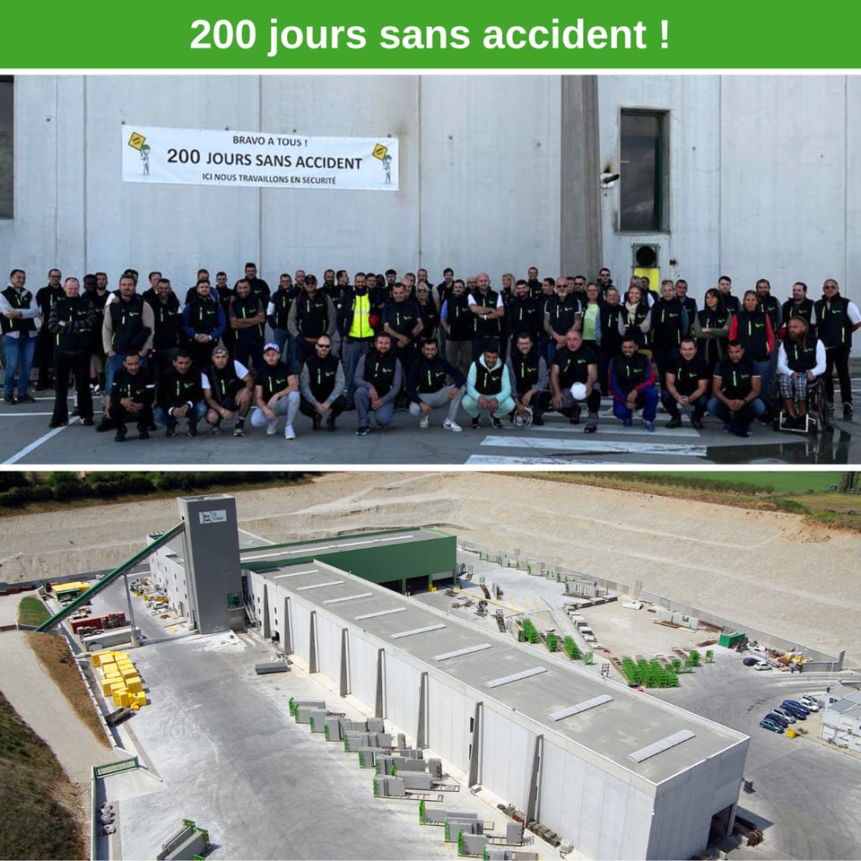 Châteauneuf-sur-Isère : 200 jours sans accident !