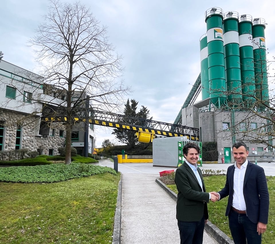 Le groupe FEHR et MATERRUP sâassocient pour dĂ©carboner les matĂ©riaux en bĂ©ton !