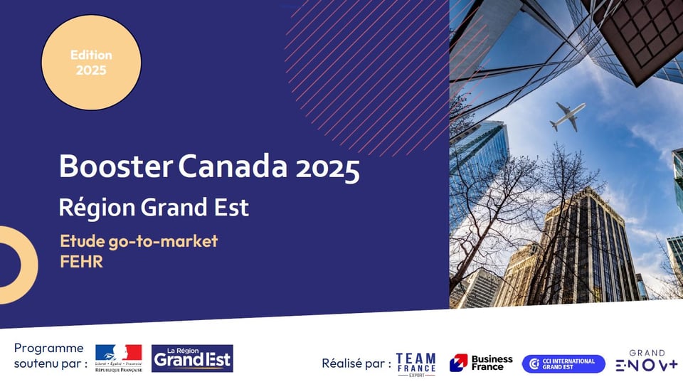 FEHR au Canada Booster organisé par Business France