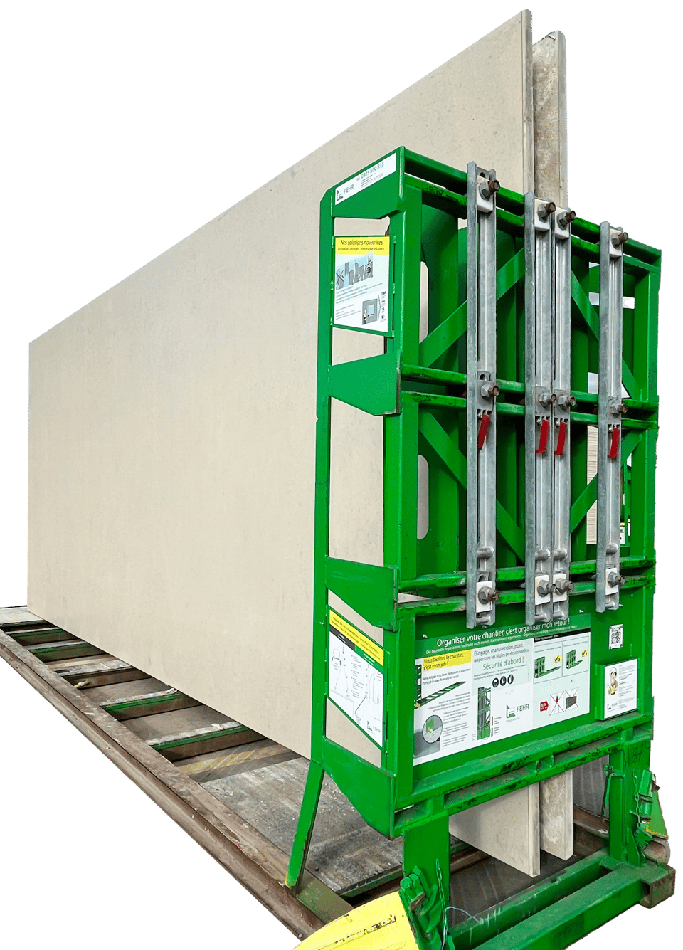 Materrup: mur préfabriqué classique à l'argile non calciné