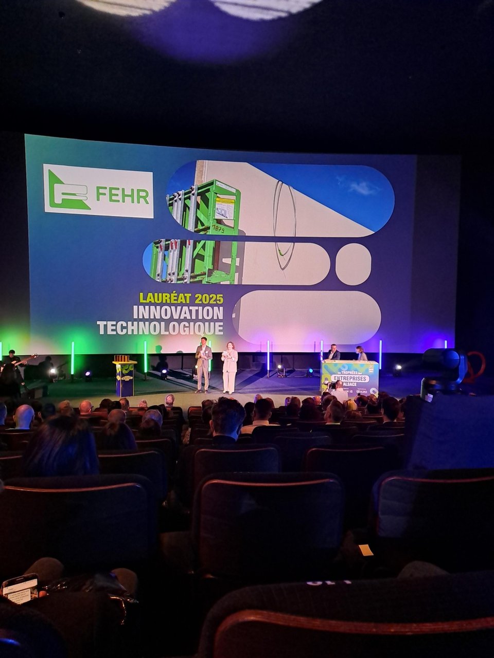 🌳 🏆 FEHR remporte le 1er prix de l’innovation technologique !