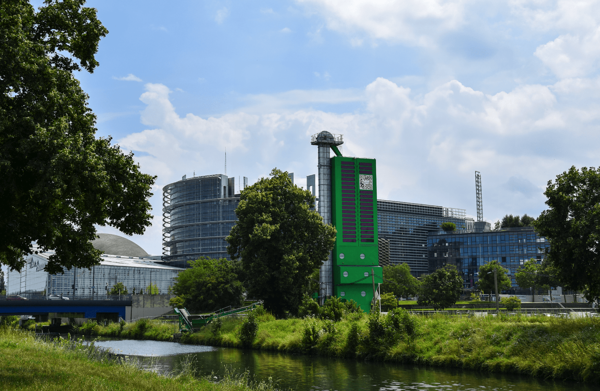 BétonDrive à Strasbourg : distributeur de béton autonome